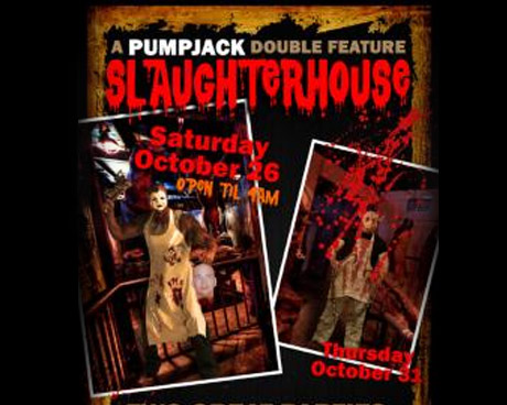 PumpJack Pub Slaughterhouse Halloween Poster