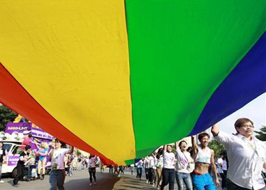 Gay Marriage March in Taiwan